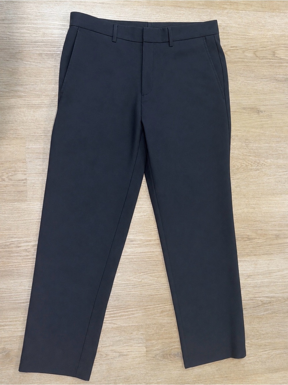 Kenneth Cole Reaction Men's Black Straight-Leg Dress Pants